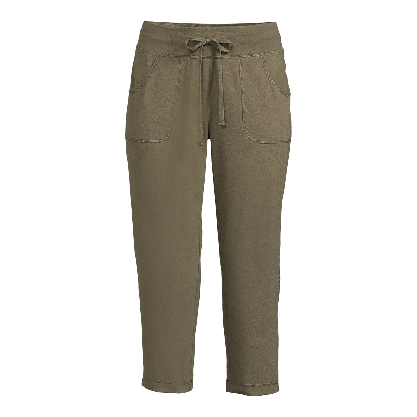 Athletic Works Women's Core Knit Capri With Front Pockets