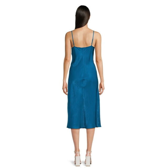 Time and Tru Women's Bias Cut Slip Dress