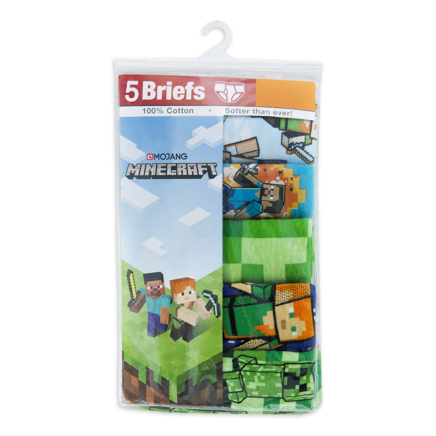 Minecraft Cotton Underwear Boys