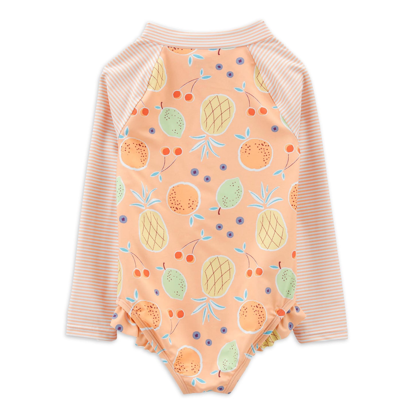 Carter's Child of Mine Baby and Toddler Girl Rashguard Swimsuit, One-Piece,