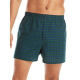 Hanes Mens Woven Boxers, 3 Pack