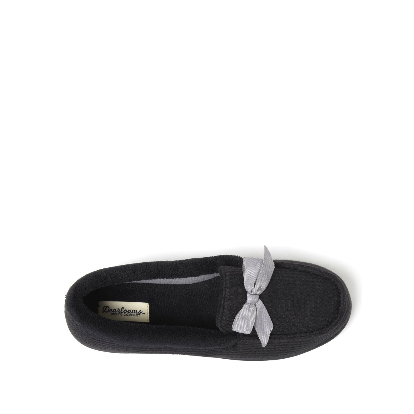Dearfoams Cozy Comfort Women's Moccasin Wide Width Slippers