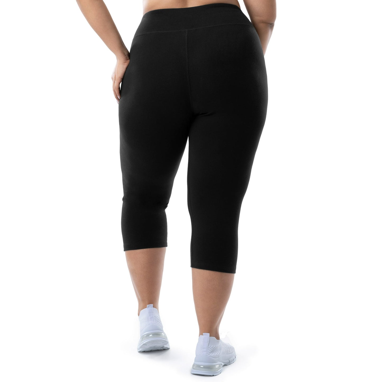 Athletic Works Womens Plus Size Core Active Capri Legging