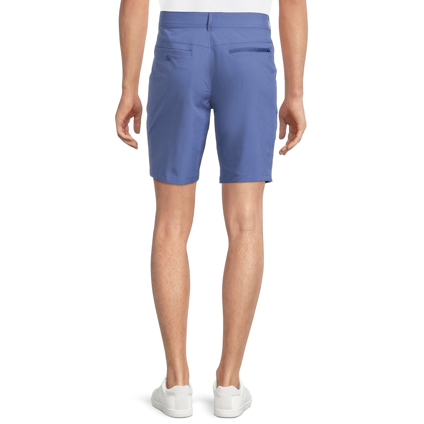 George Mens and Big Mens Synthetic Flat Front Shorts, 9 Inseam