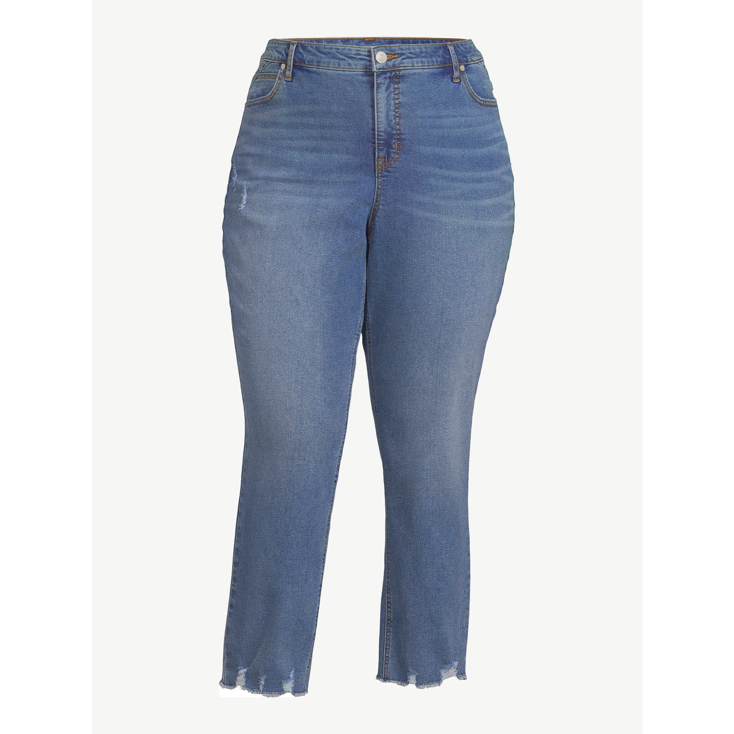 Sofia Jeans Womens Plus Size Adora Curvy High Rise Girlfriend Jeans