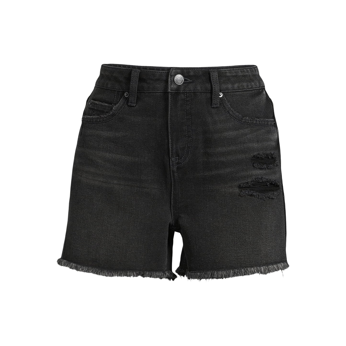Time and Tru Womens High Rise Denim Shorts