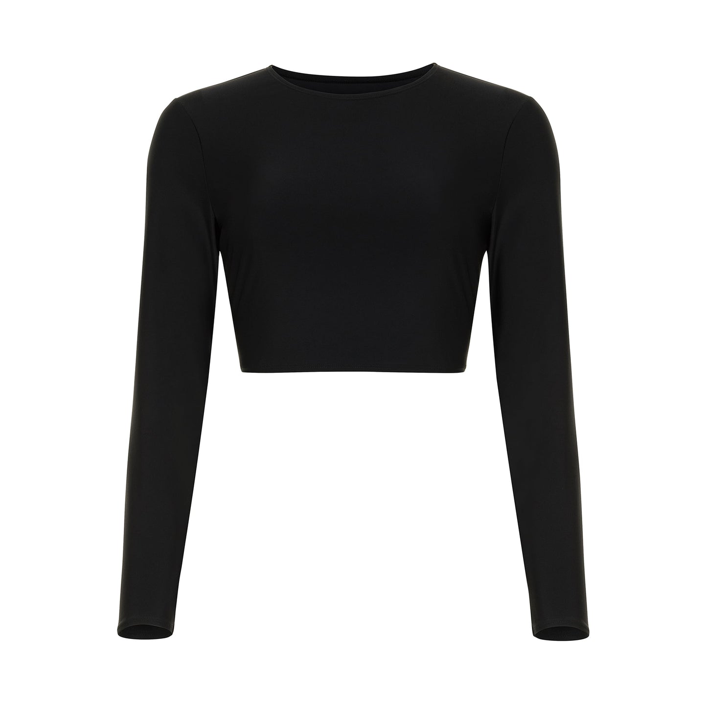No Boundaries Juniors Rashguard Swimsuit Top