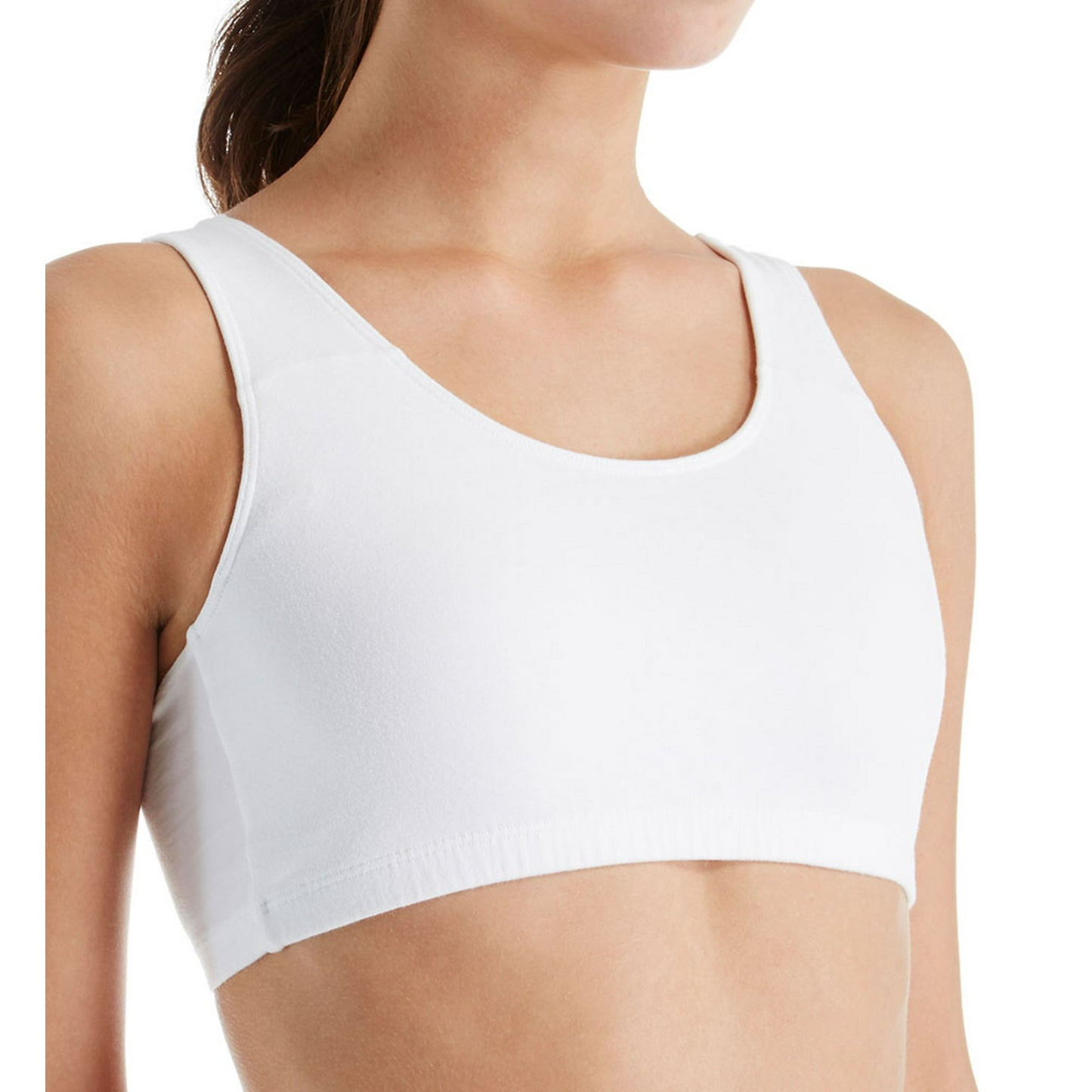 Fruit of the Loom Womens Tank Style Cotton Sports Bra, 3-Pack, Style-9012