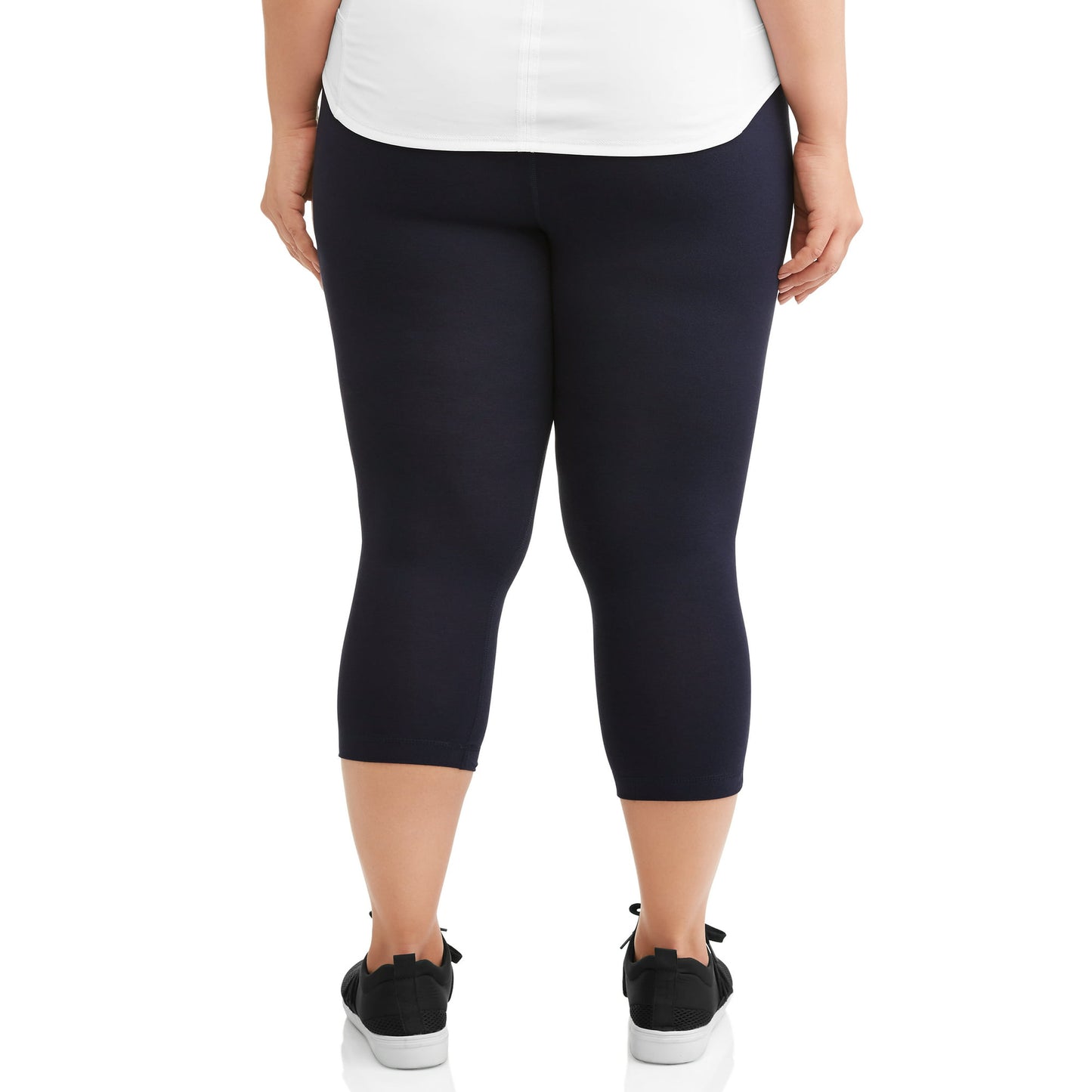 Athletic Works Womens Plus Size Dri More 19 Capri Leggings