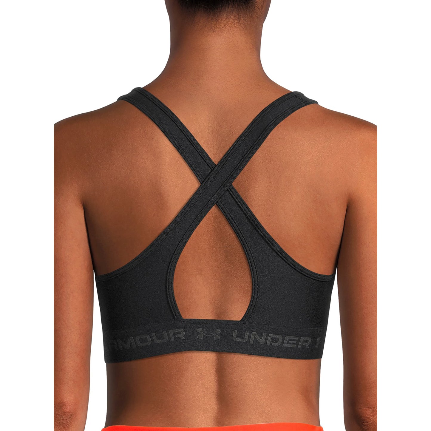 Under Armour Women's Mid Crossback Sports Bra