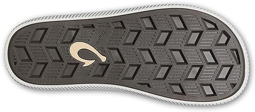 OluKai Ulele Men's Beach Sandals, Quick-Dry Flip-Flop Slides, Water Resistant Suede Lining & Wet Grip Soles, Soft Comfort Fit & Arch Support