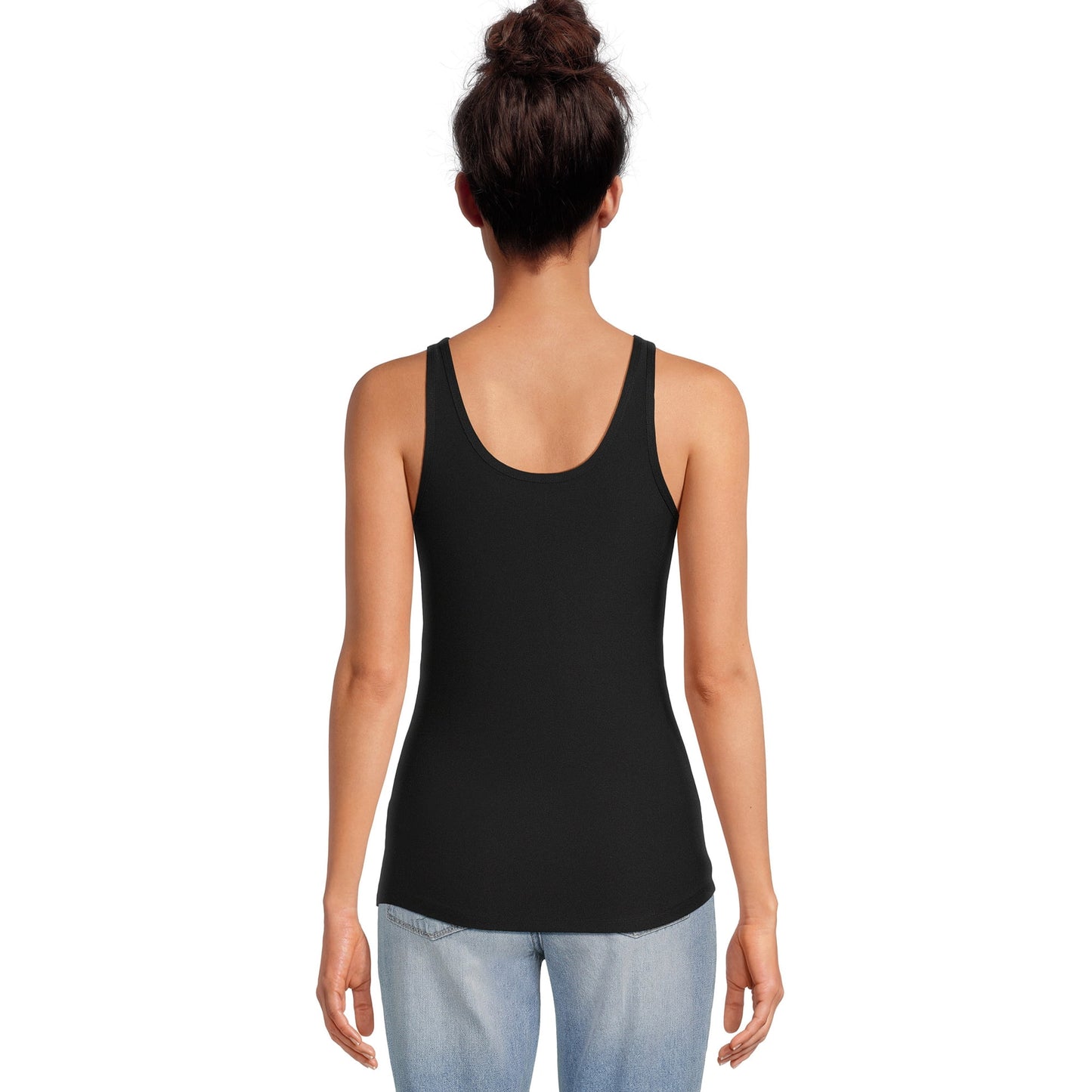 No Boundaries Juniors' Scoop Neck Tank Top