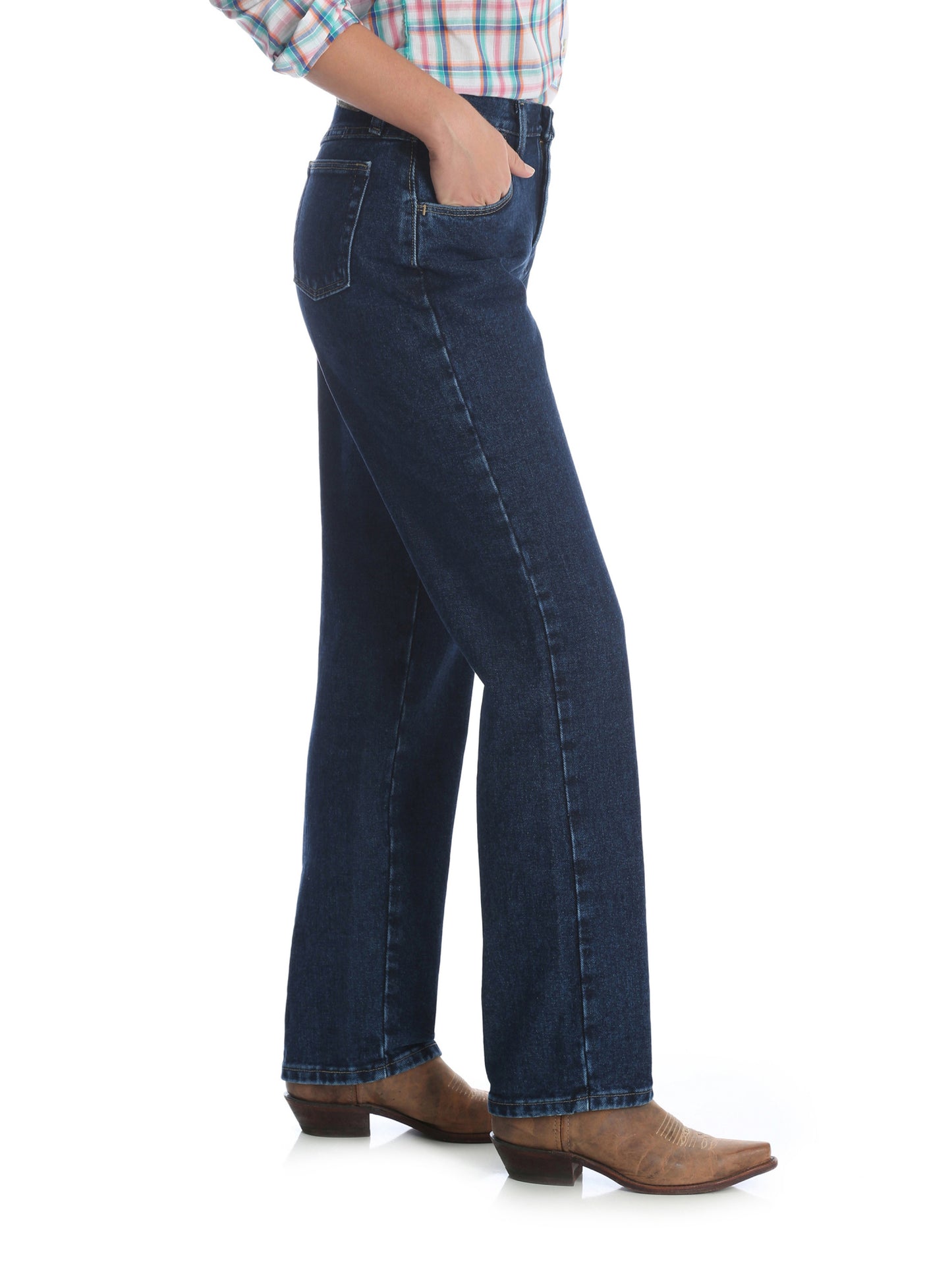 Wrangler Women's Blues Relaxed Fit Jean