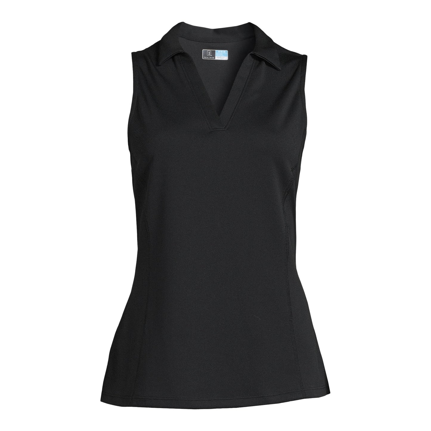 Ben Hogan Womens Sleeveless Performance Golf Polo Shirt with UPF 30,
