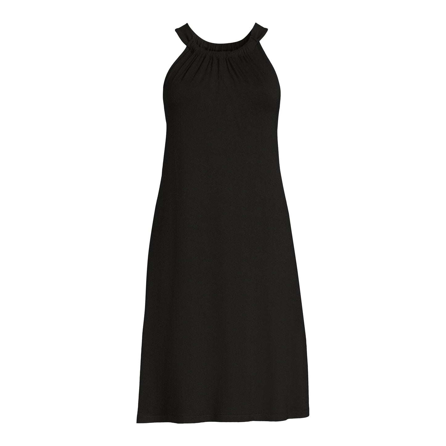 Time and Tru Womens Printed Halter Dress