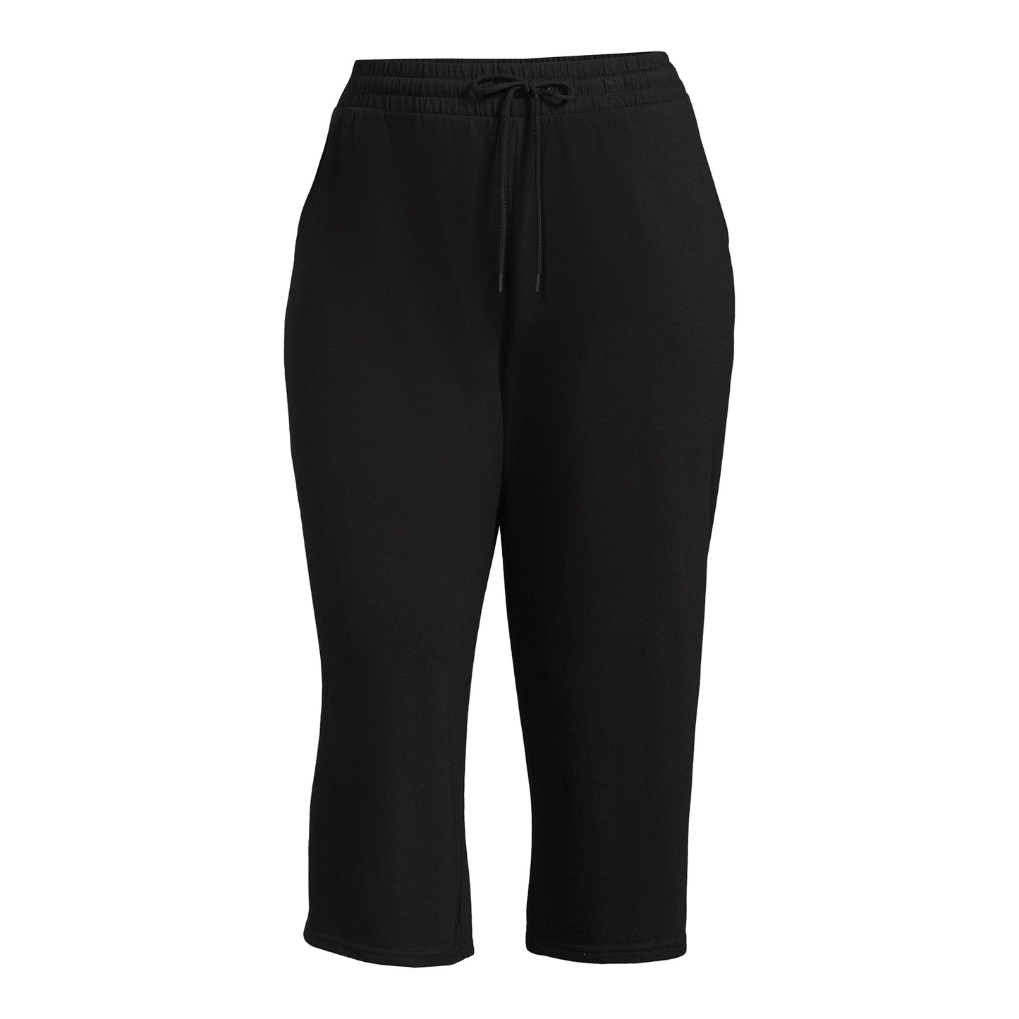 Terra & Sky Womens Plus Size Knit Capri