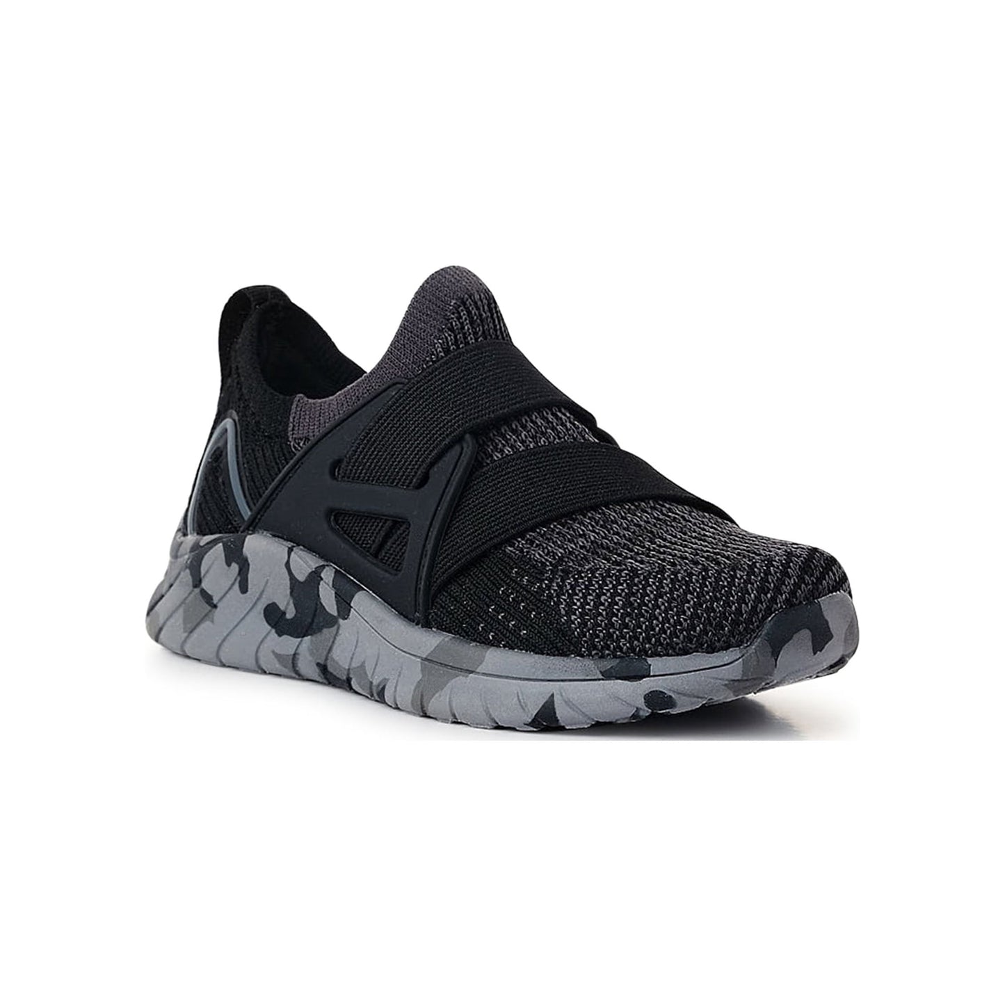 Athletic Works Toddler Boys Knit Cage Athletic Sneakers,