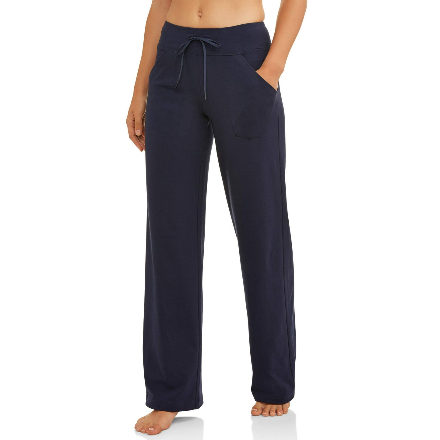 Athletic Works Women's Petite Dri-More Core Relaxed Fit Yoga Pants