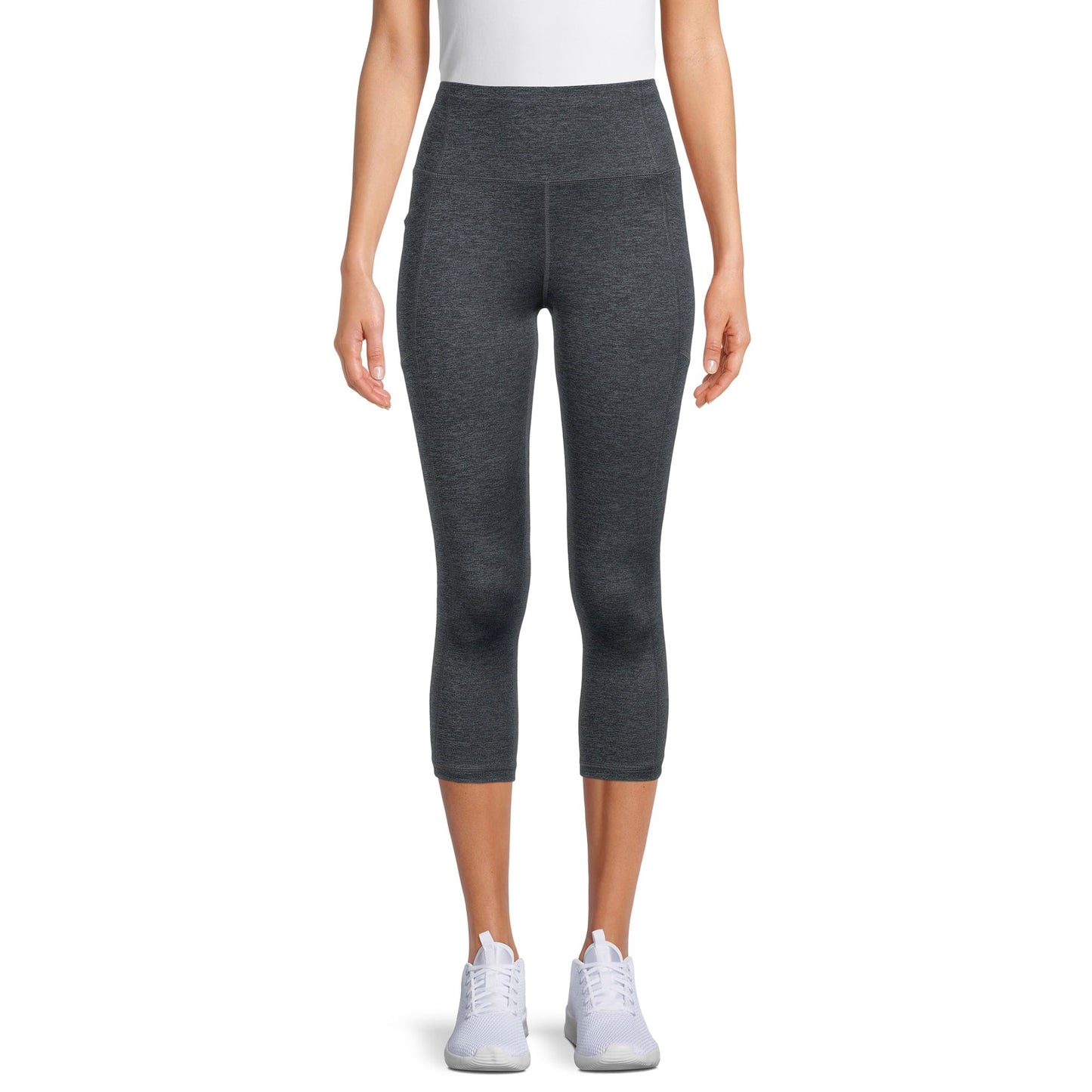 Avia Womens 21 High Waist Capri Legging with Side Pockets