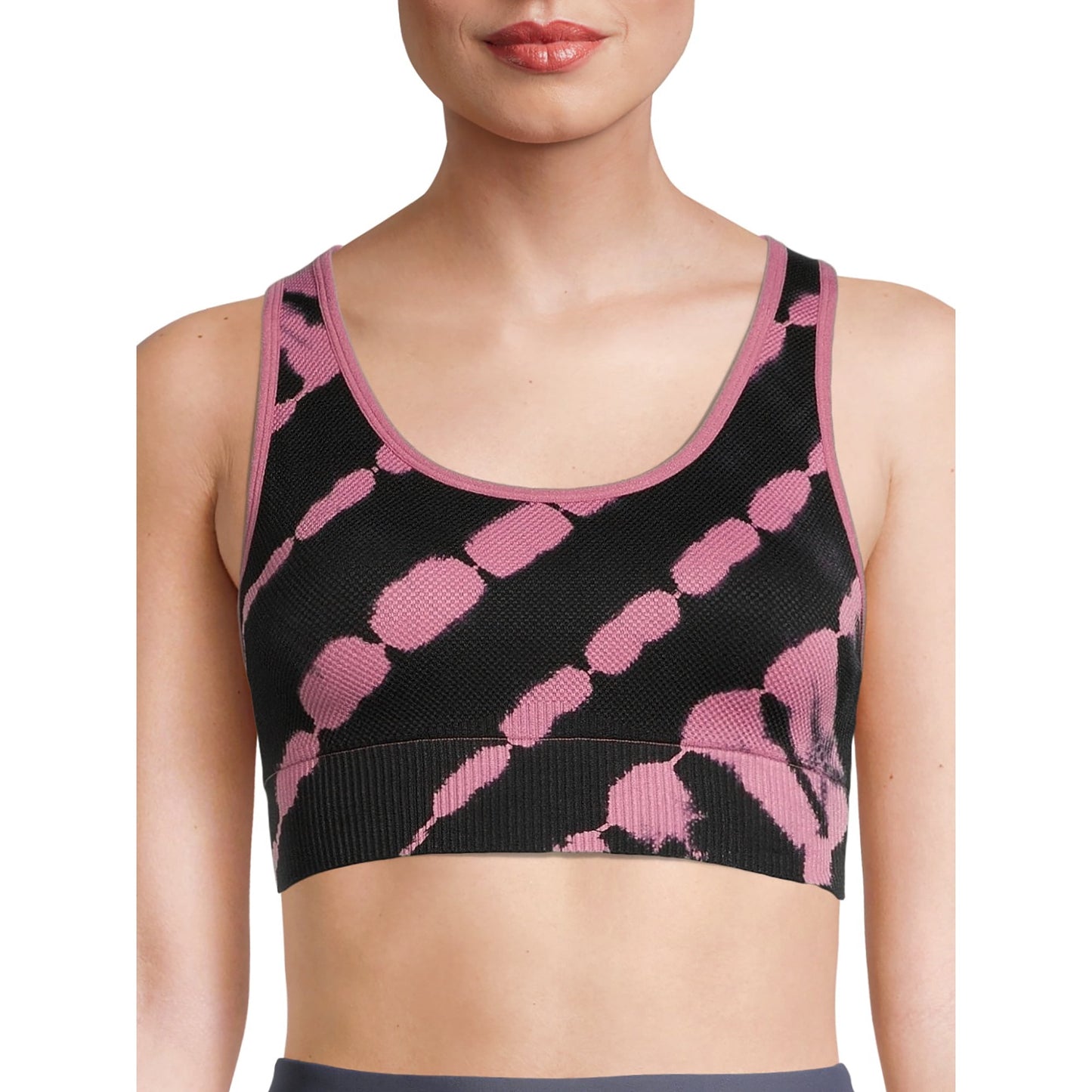 Avia Womens Seamless Racerback Sports Bra