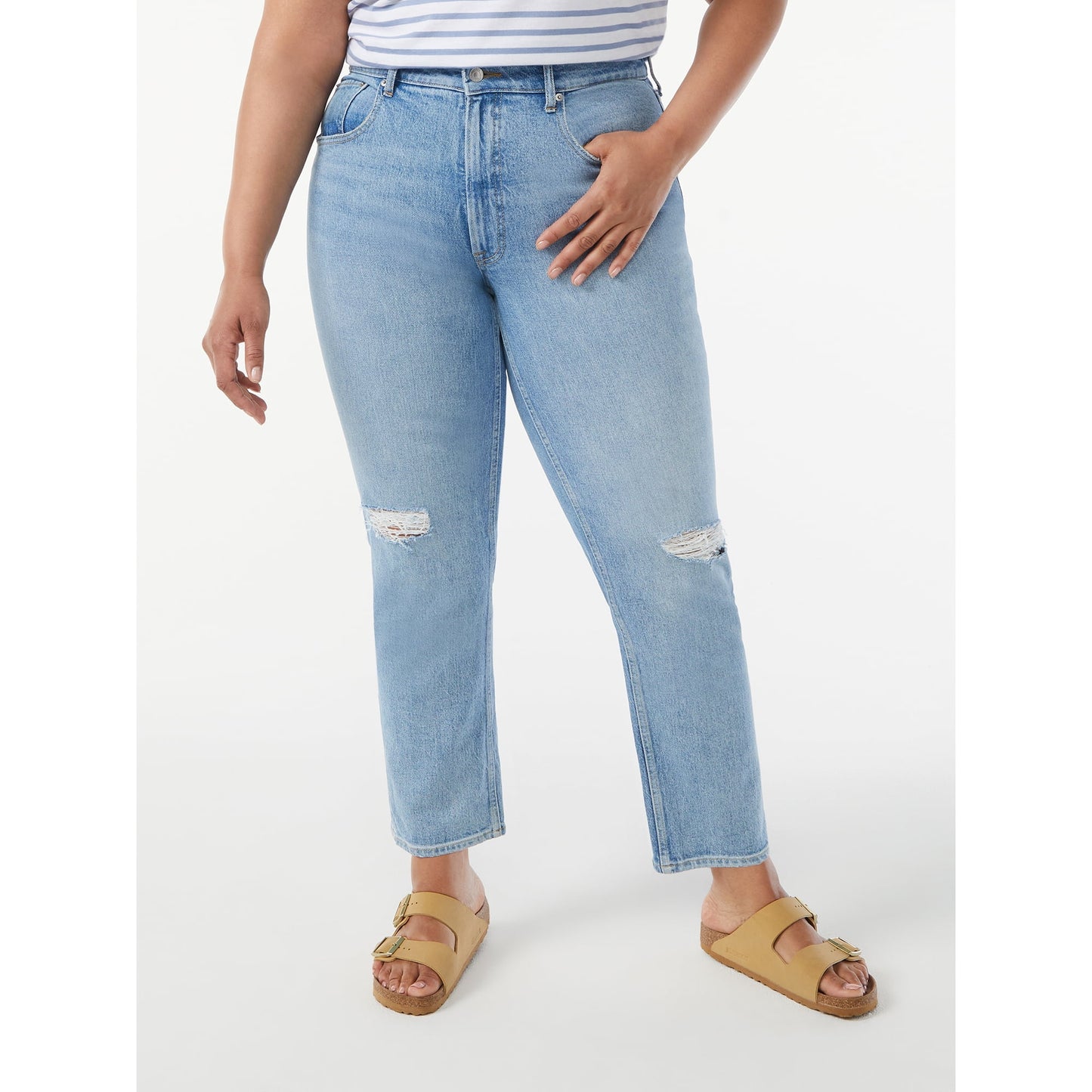 Free Assembly Womens Original 90s Straight Jeans