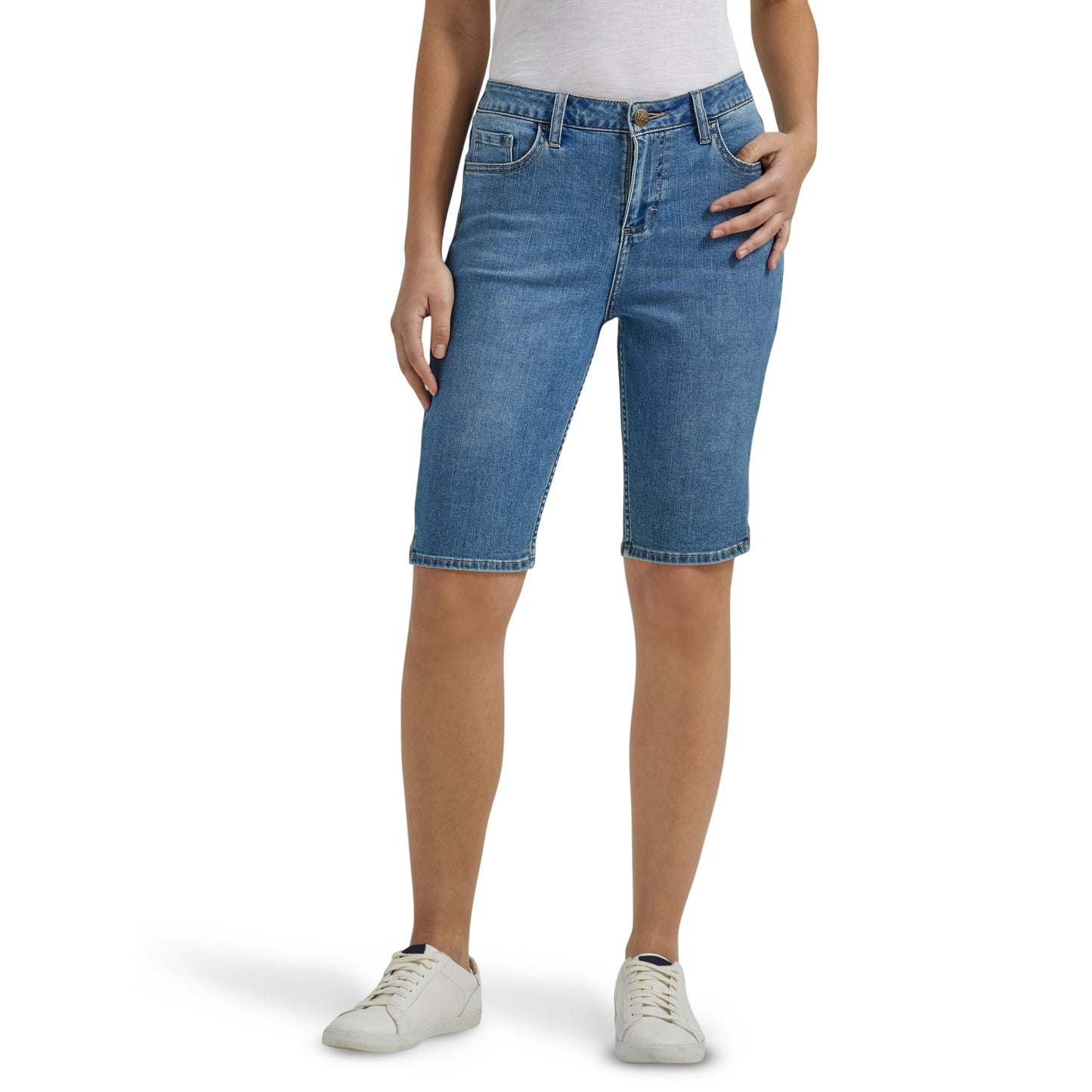 Lee Womens Legendary Mid Rise Bermuda Short