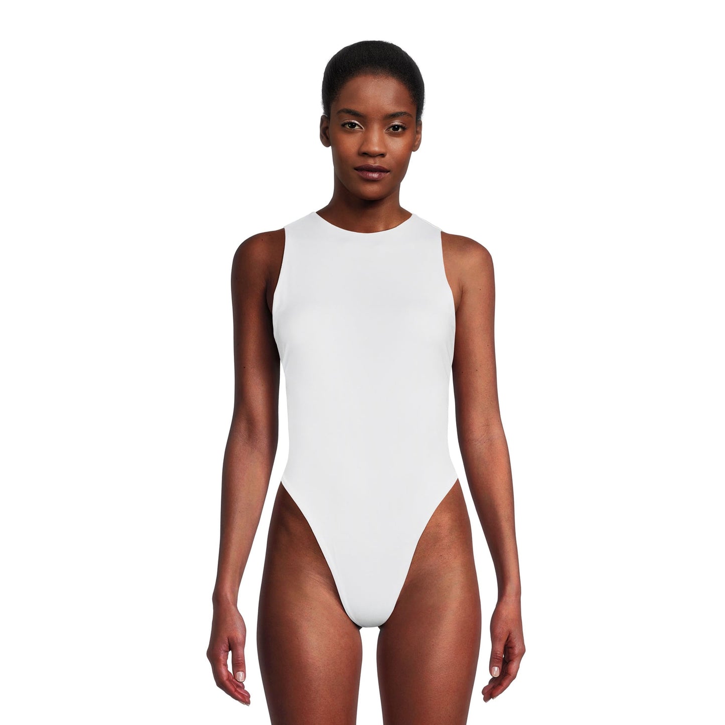 Madden NYC Women's High Neck Bodysuit