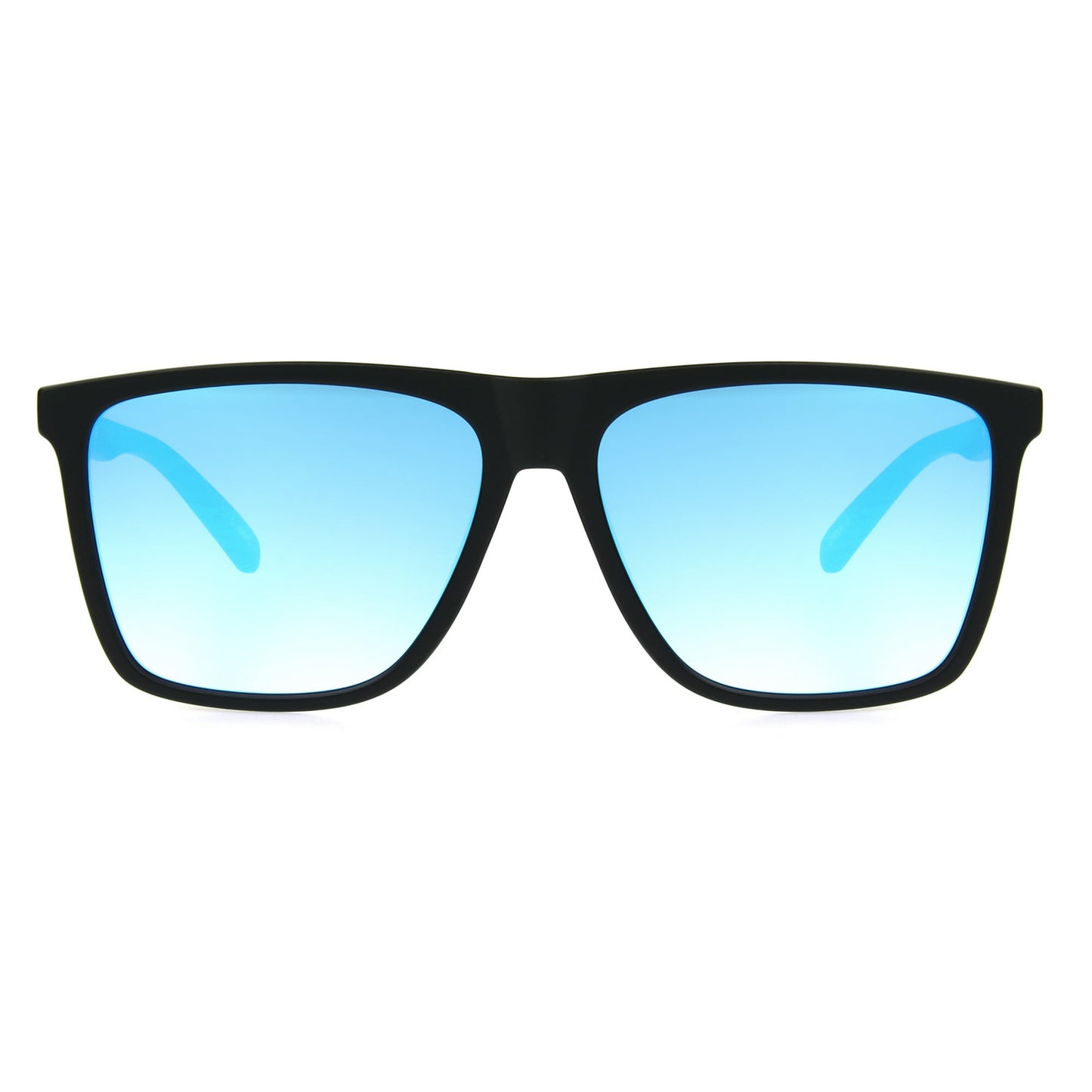 Panama Jack Mens Square Black Sunglasses