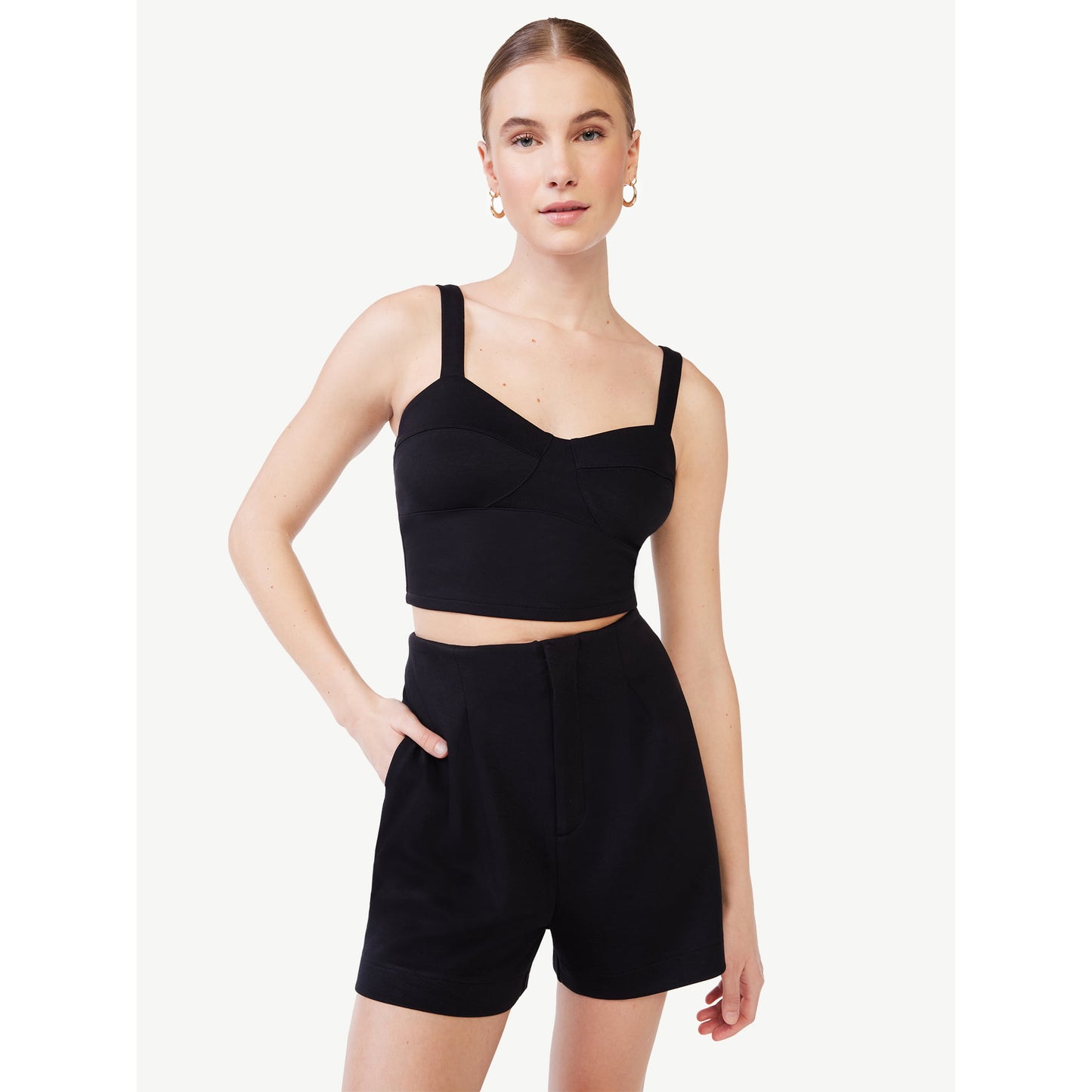 Scoop Women's Scuba Bralette Top