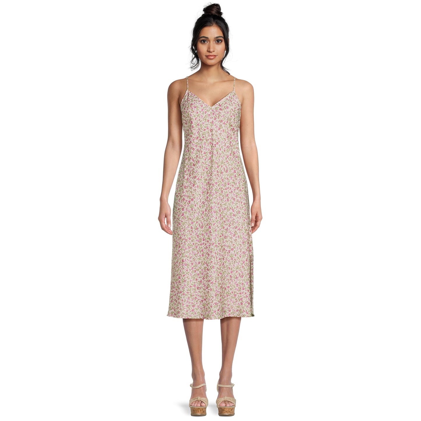 Time and Tru Women's Bias Cut Slip Dress