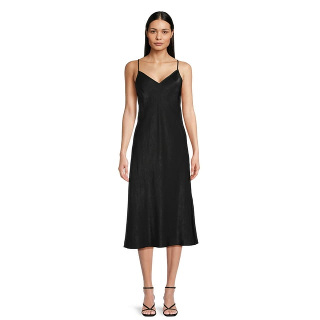Time and Tru Women's Bias Cut Slip Dress