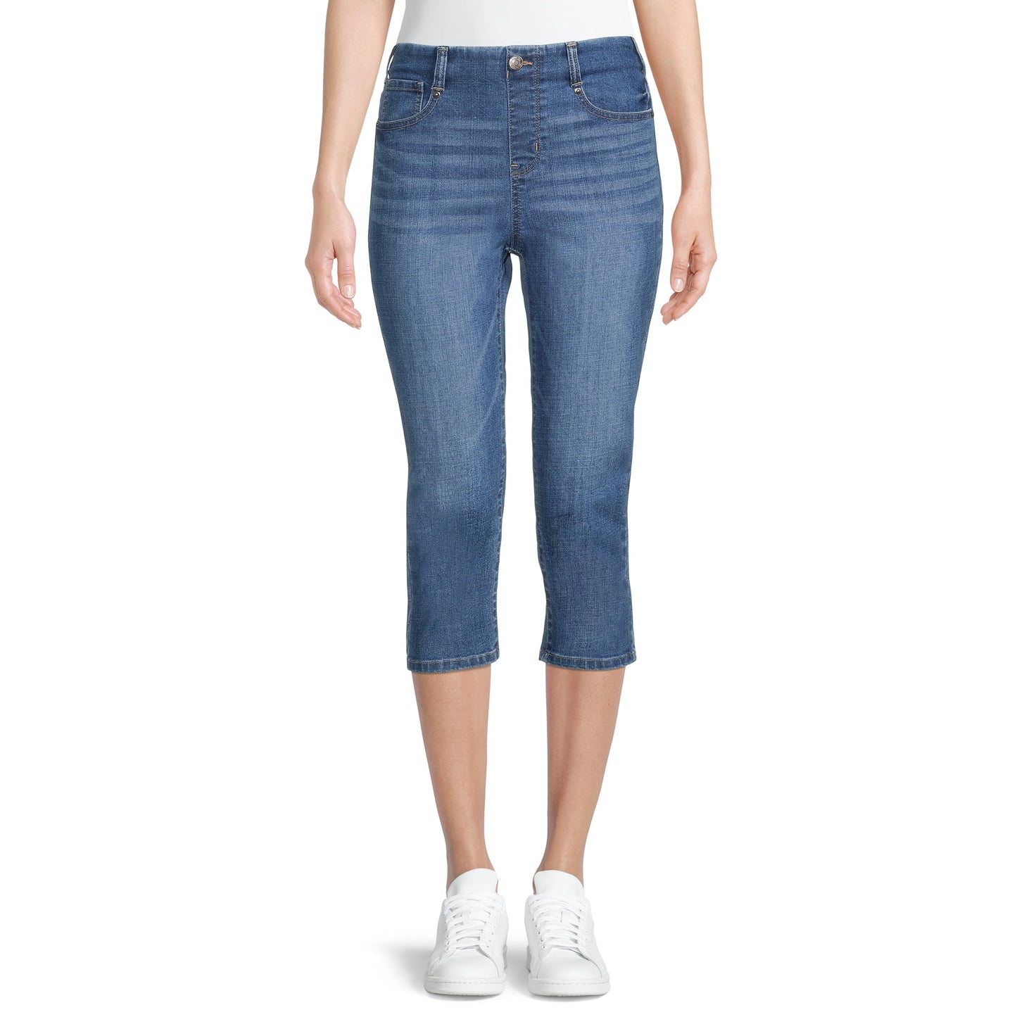 Time and Tru Women's Denim Capri Pants