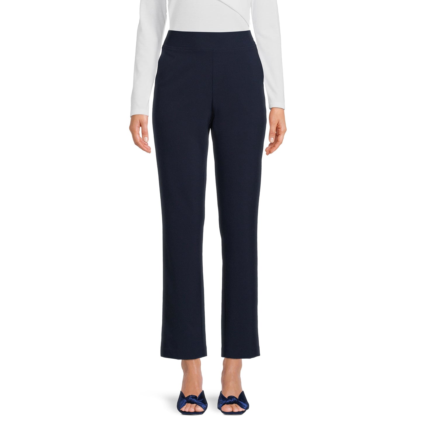 Time and Tru Womens Pull On Dress Pants