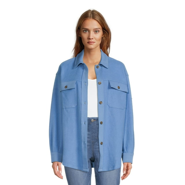 Time and Tru Womens Shacket