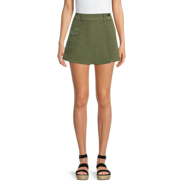 Time and Tru Womens Utility Skort
