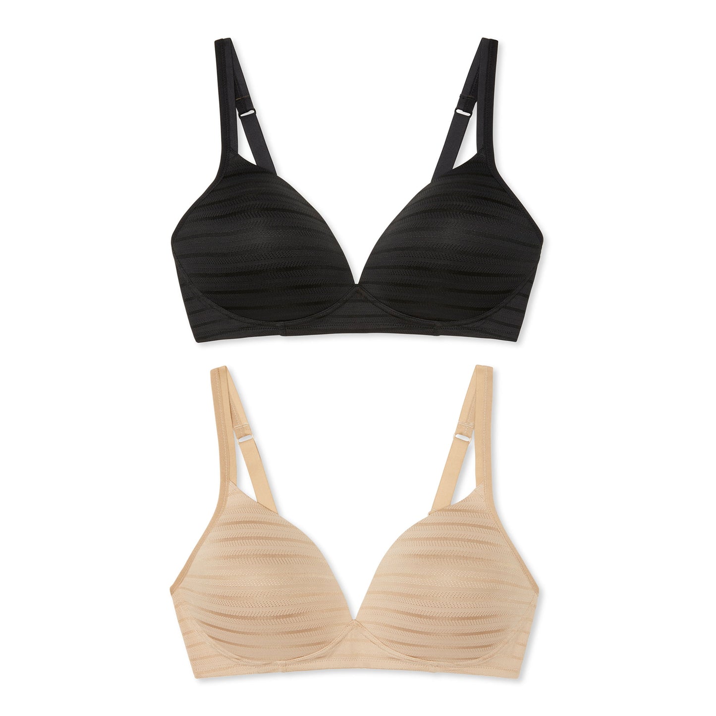 Warners Blissful Benefits Wireless Lift T-Shirt Bra 2-Pack RN1102W