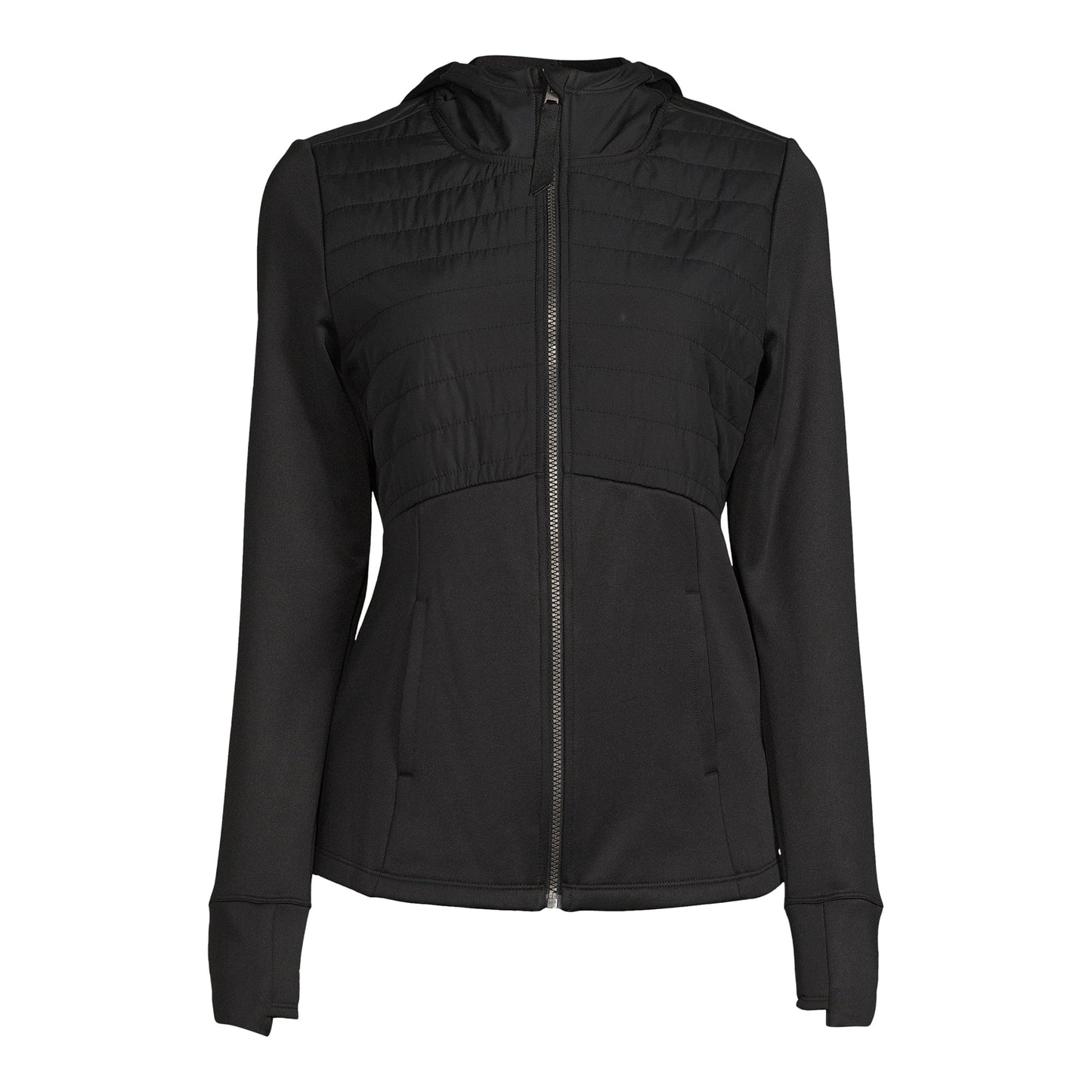 AVIA mixed media full zip jacket