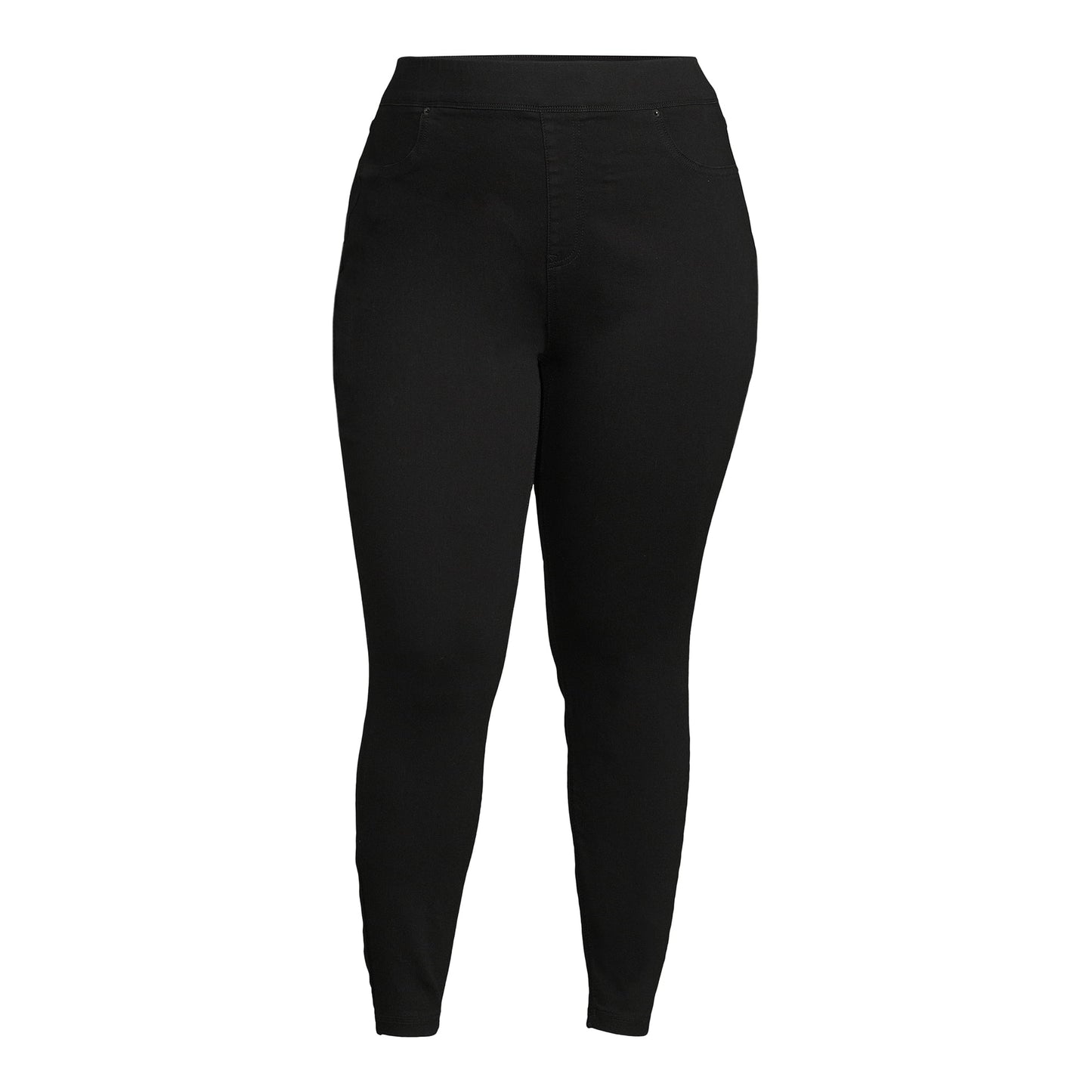 Terra & Sky Womens Plus Size High Rise Jeggings Jeans