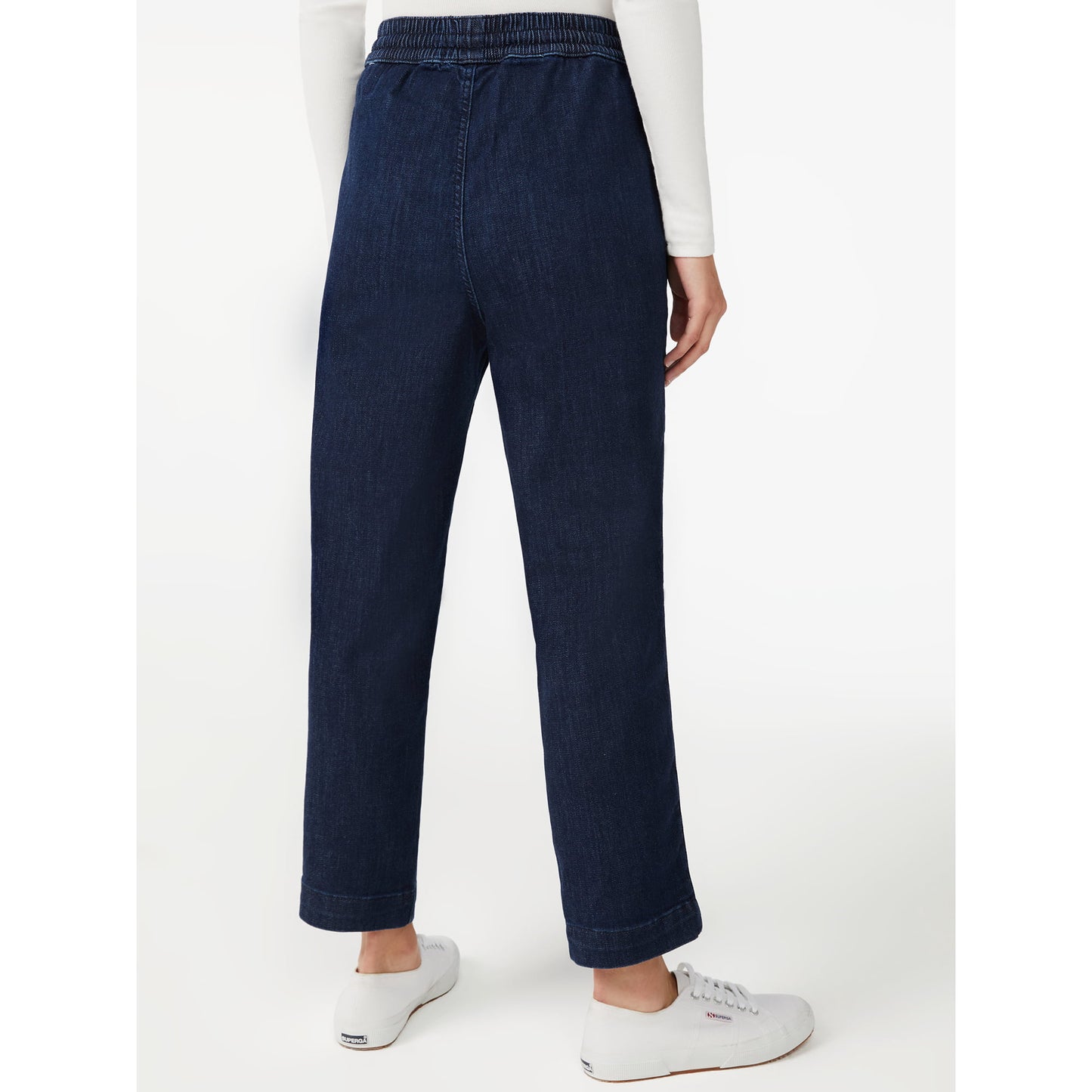 Free Assembly Womens Classic Denim Joggers