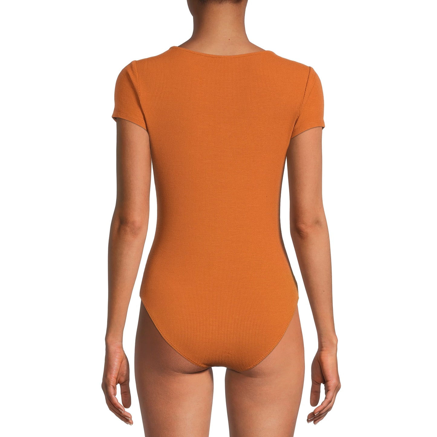 No Boundaries Juniors Square Neck Bodysuit
