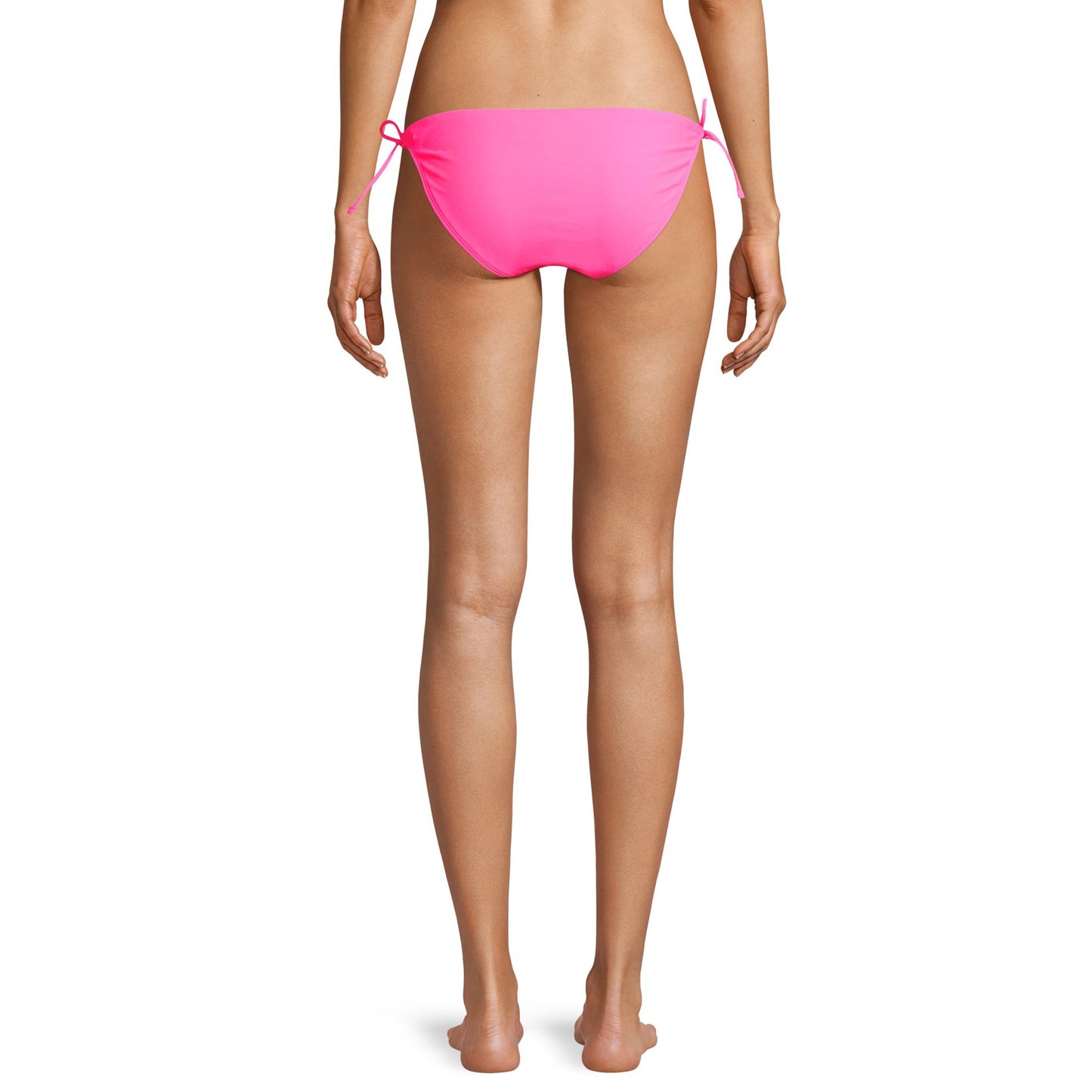 No Boundaries Juniors' Solid Side Tie Nobo Bikini Swimsuit Bottom