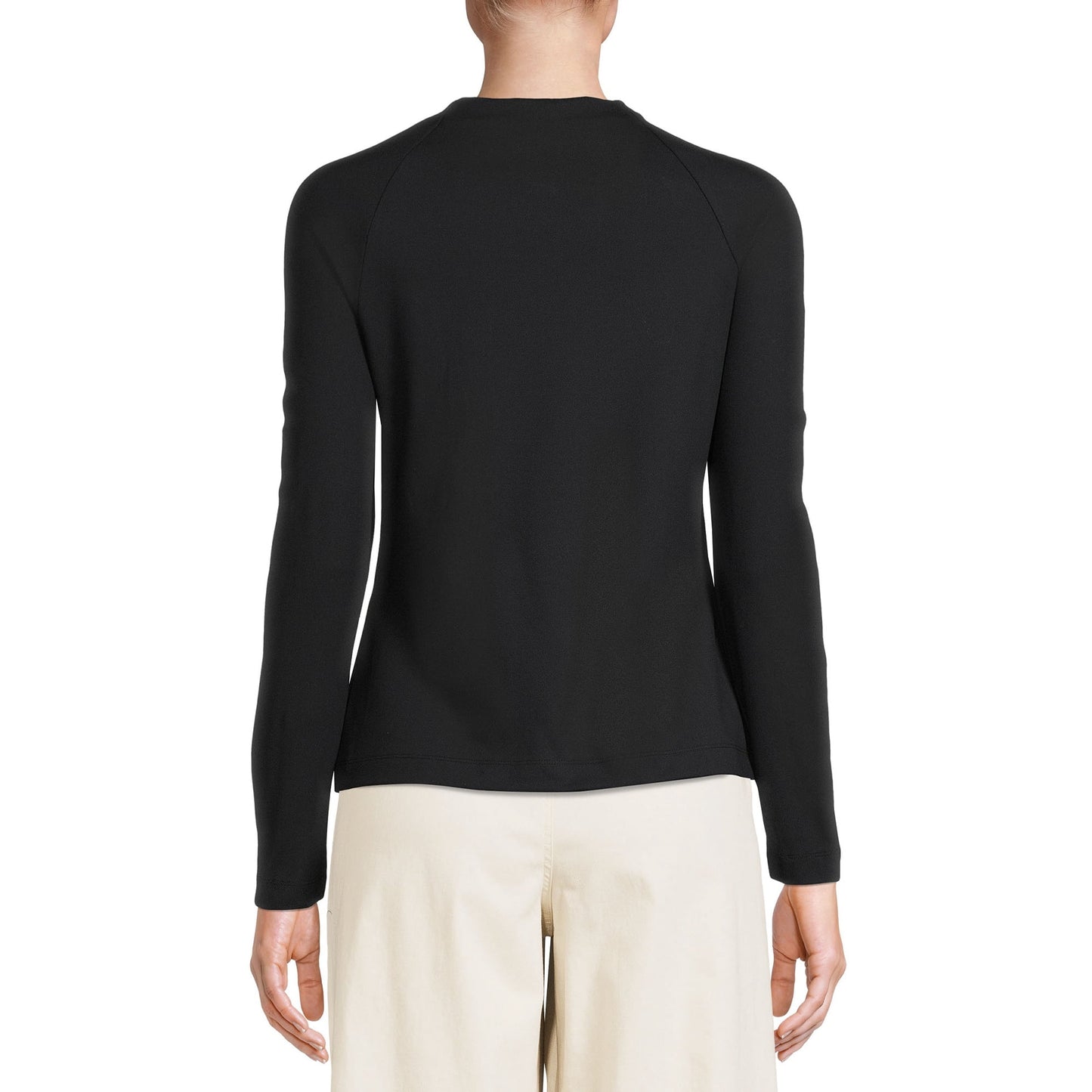 The Get Womens Cut Out Long Sleeve Top