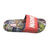 Marvel Comics Adult Mens Novelty Sport Slide Sandals
