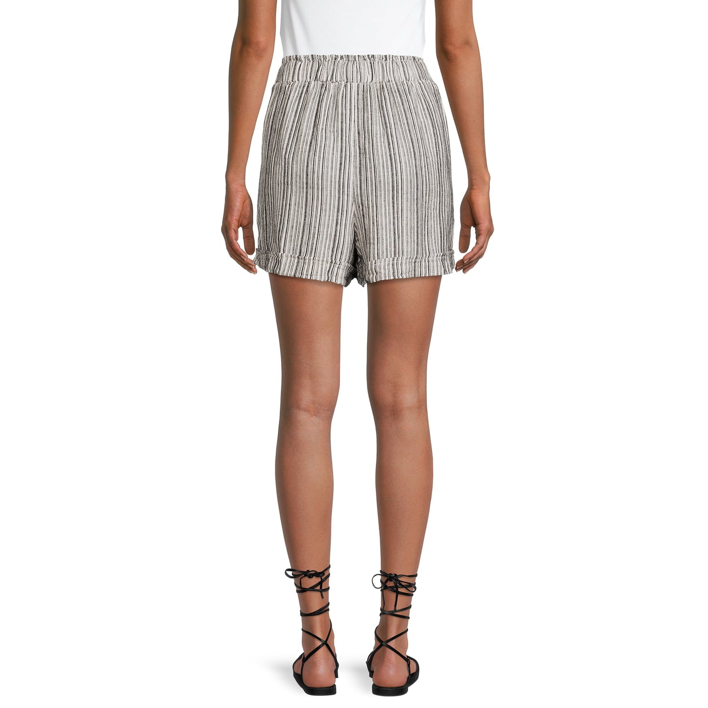 Time and Tru Womens Linen Blend Shorts