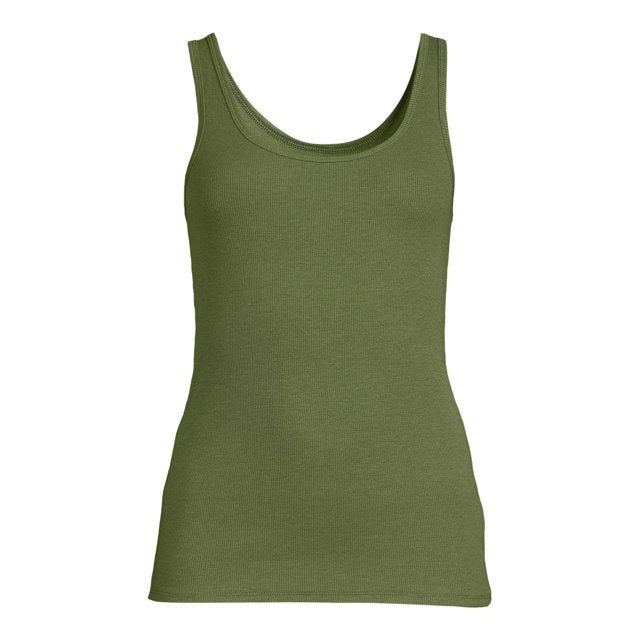 Time and Tru Womens Rib Tank Top