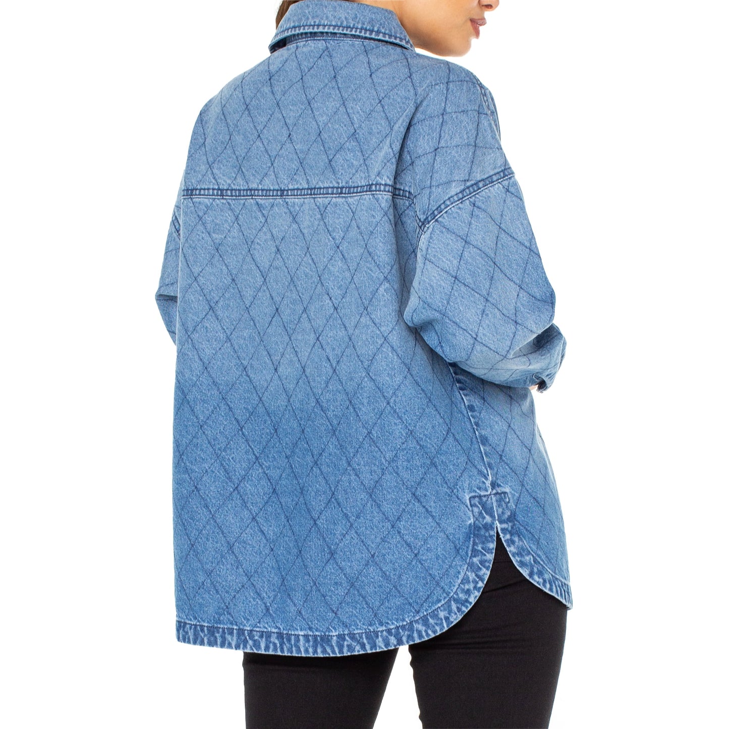 Celebrity Pink Womens Shacket