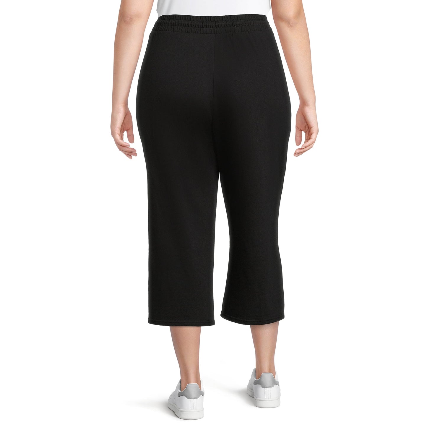 Terra & Sky Womens Plus Size Knit Capri