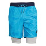 Laguna Mens Ultimate Lined 7.5 Swim Trunks, with Stretch