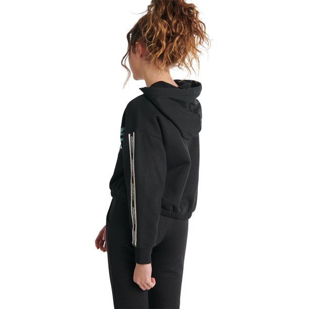 Justice Girls J-Sport Cinch Hem Active Hoodie, XXL(16P/18P)