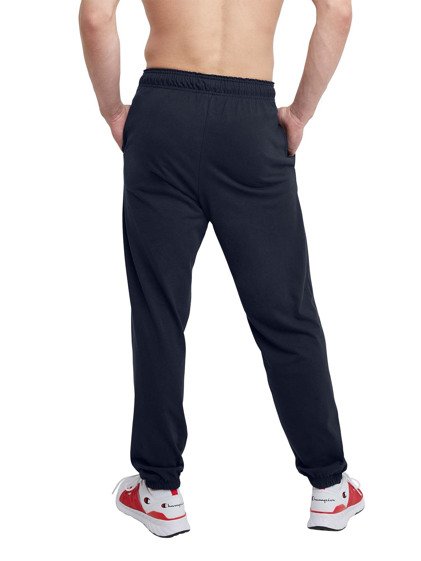 Champion Mens and Big Mens Closed Bottom Jersey Pants Active